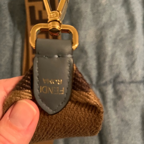 Fendi Zucca print woven shoulder strap - Picture 3 of 9